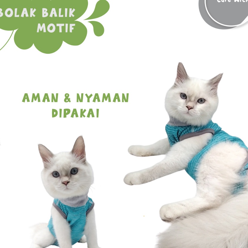 Terjangkau Baju Steril Kucing Anjing Betina Jantan Untuk Recovery Pasca Operasi