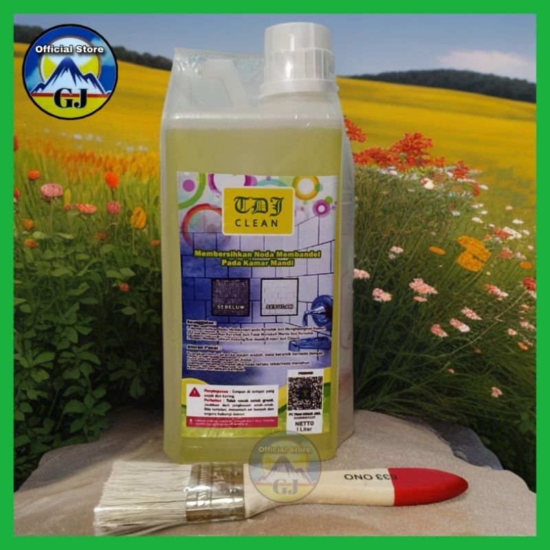 TDJ CLEAN 1 LITER 1000ML CAIRAN PEMBERSIH TOILET KAMAR MANDI KERAK MEMBANDEL AMPUH