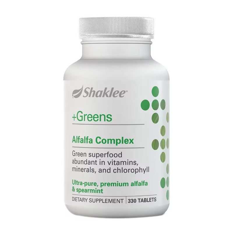 SHAKLEE Alfalfa Complex Tablets 330 Tablets