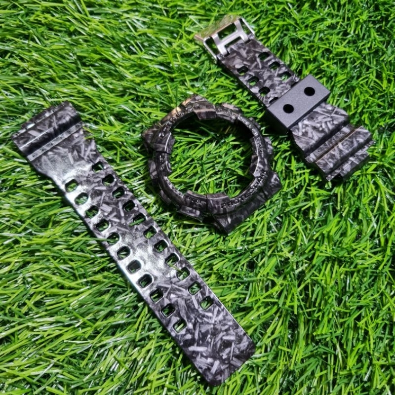 BNB BEZEL STRAP G-SHOCK GA-100 GA-110 GA-120 GD-100 GD-120 BLACK STEEL