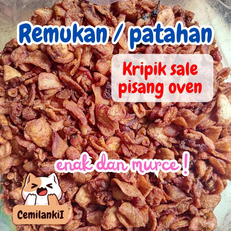 

Remekan Tempe dan Kripik pisang sale