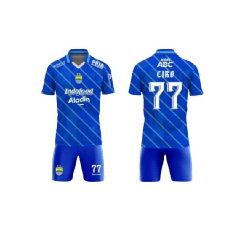 Jersey anak ciro alves persib bandung home away musim 2024
