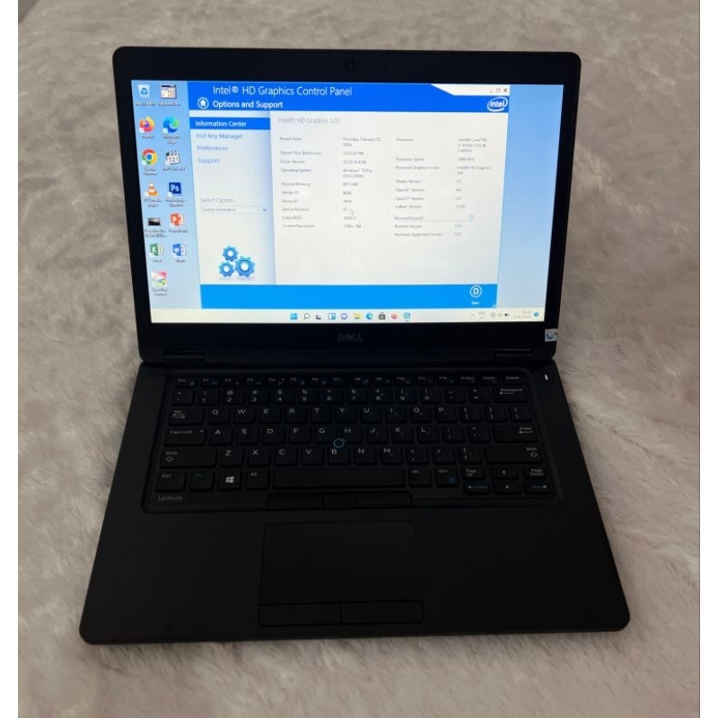 Laptop dell CORE i5 Ram 8gb