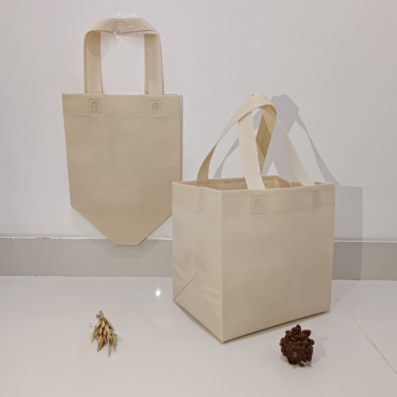 

Tas Goodiebag Spunbond Box Snack mini 20x16x20 (Lusin)