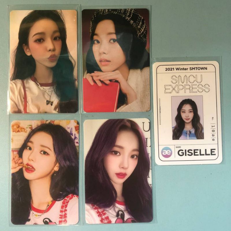 Photocard Karina Giselle Aespa Official