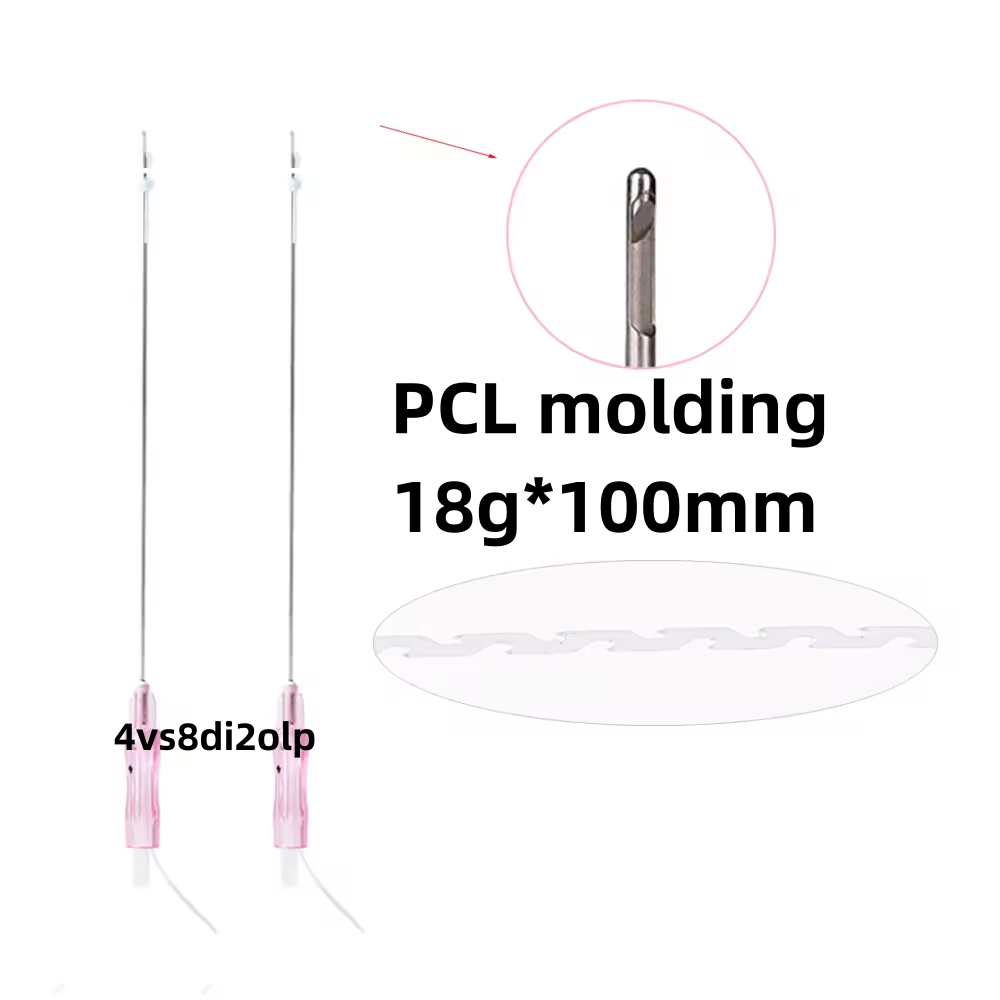 Minerva Benang  Wajah Thread Lift  18g*100mm  PDO&PCL  fishbone&molding  a  pack of 2benang