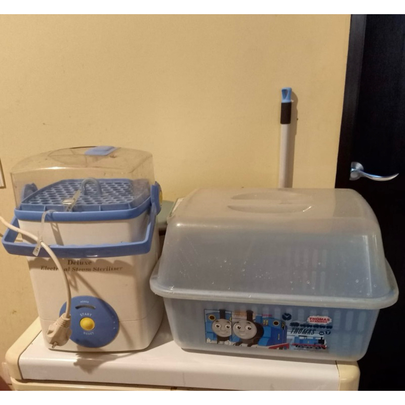 Sterilizer Bottle + Box Bottle nipple (PRELOVED)