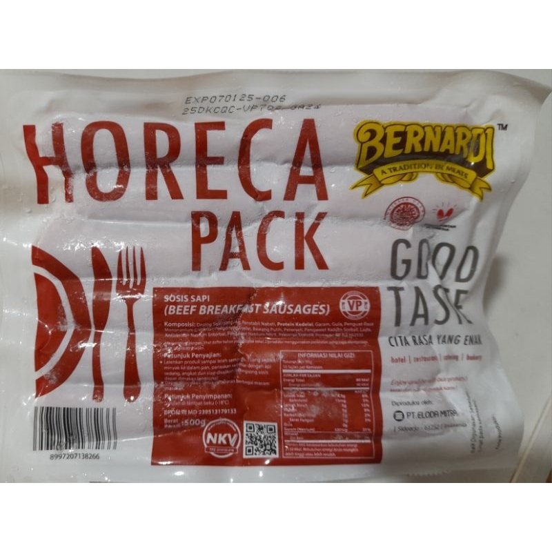 

Sosis sapi Bernardi horeca 500gr