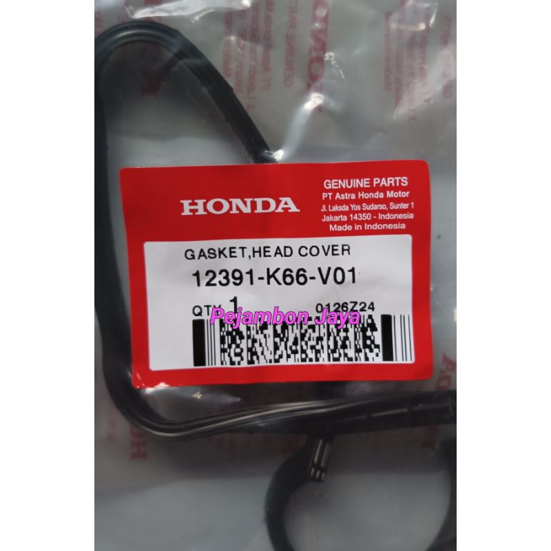 12391K66V01 GASKET HEAD COVER
