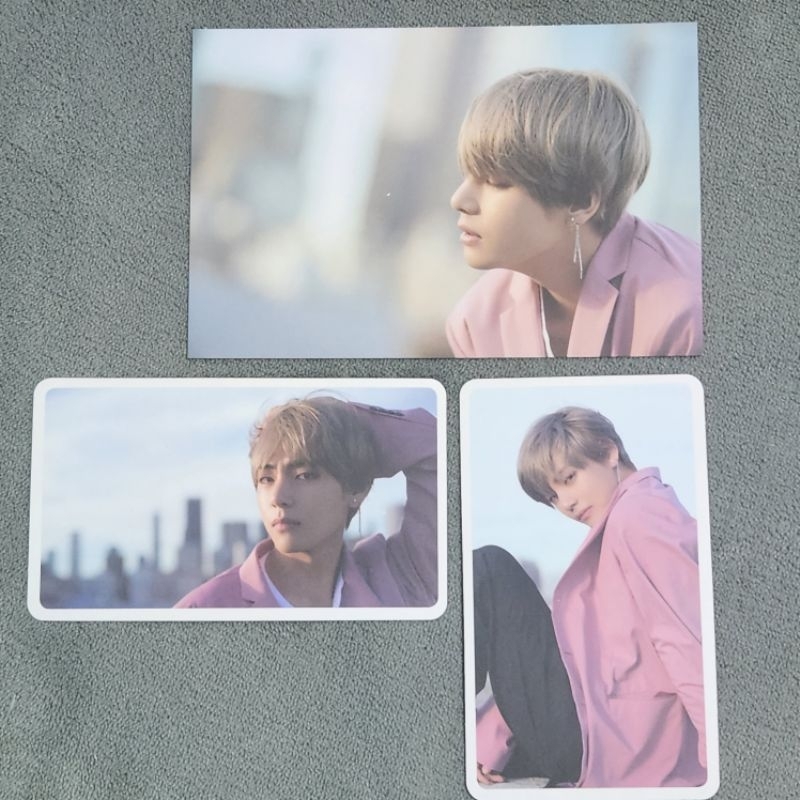 [SALE Member set] BTS Photocard + Postcard - Official From Dispatch Magazine DICON Behind V Taehyung