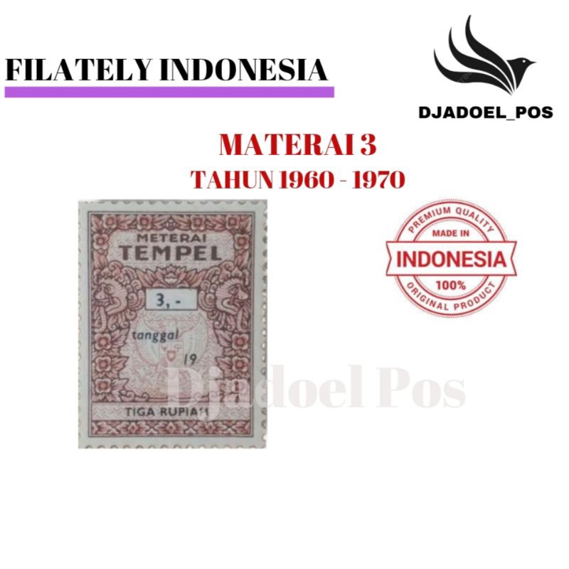 

MATERAI 3 TAHUN 1960 - 1970