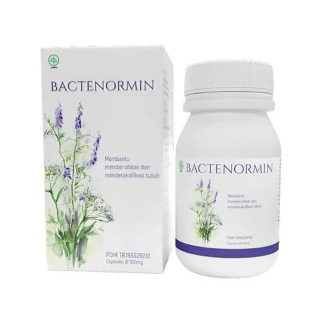 Bactenormin Asli Herbal Original Obat Penghilang Parasit Resmi BPOM