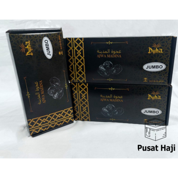 

Promo KURMA AJWA JUMBO MADINAH/KURMA NABI ASLI ARAB 500grm Murah