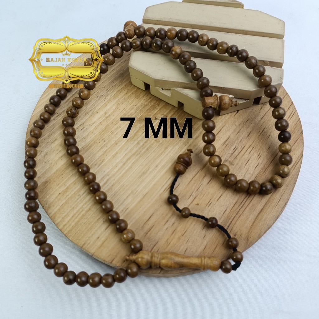 TASBIH 99 KAYU GAHARU SUPER 7MM TASBIH 99