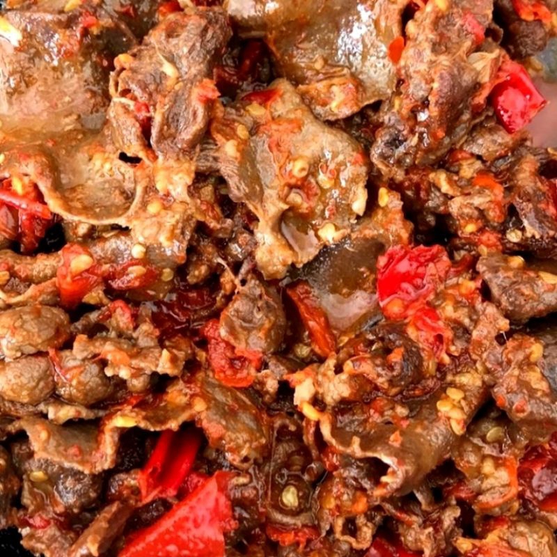 

Lidah Balado Pedas - Lauk Praktis siap makan (Frozenfood)