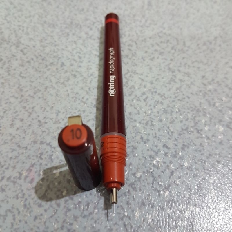 

Rotring Rapidograph 0.1 rapido jerman pulpen gambar teknik