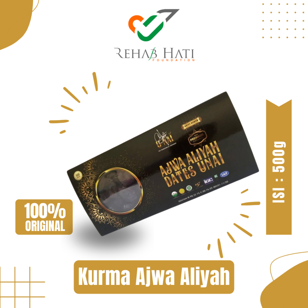 

promo kurma ajwa Aliyah unai 500gr