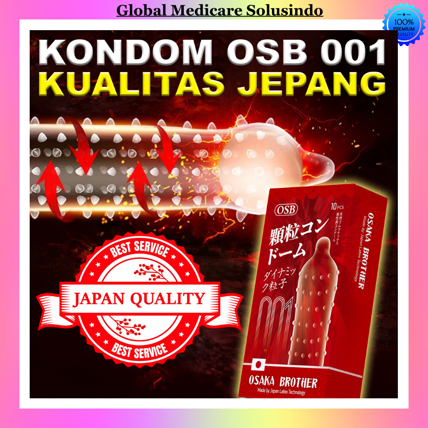 Kondom Gerigi Berduri 001 - Condom Dotted Ultrathin Latex