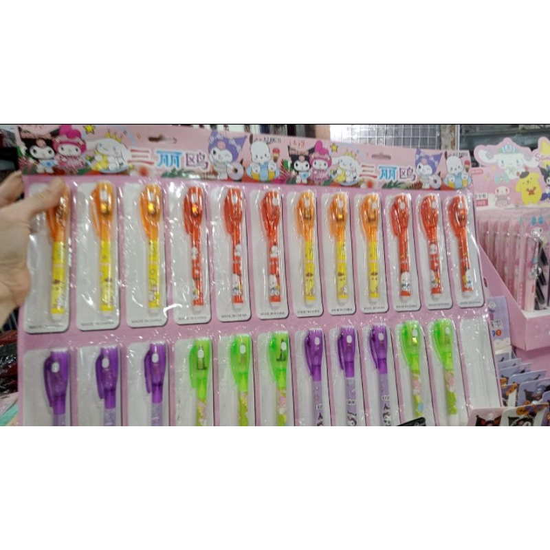 

pena contek Sanrio nyala