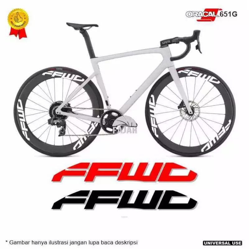 FFWD CUTTING STIKER VELG/RIM 700/RB/FIXIE