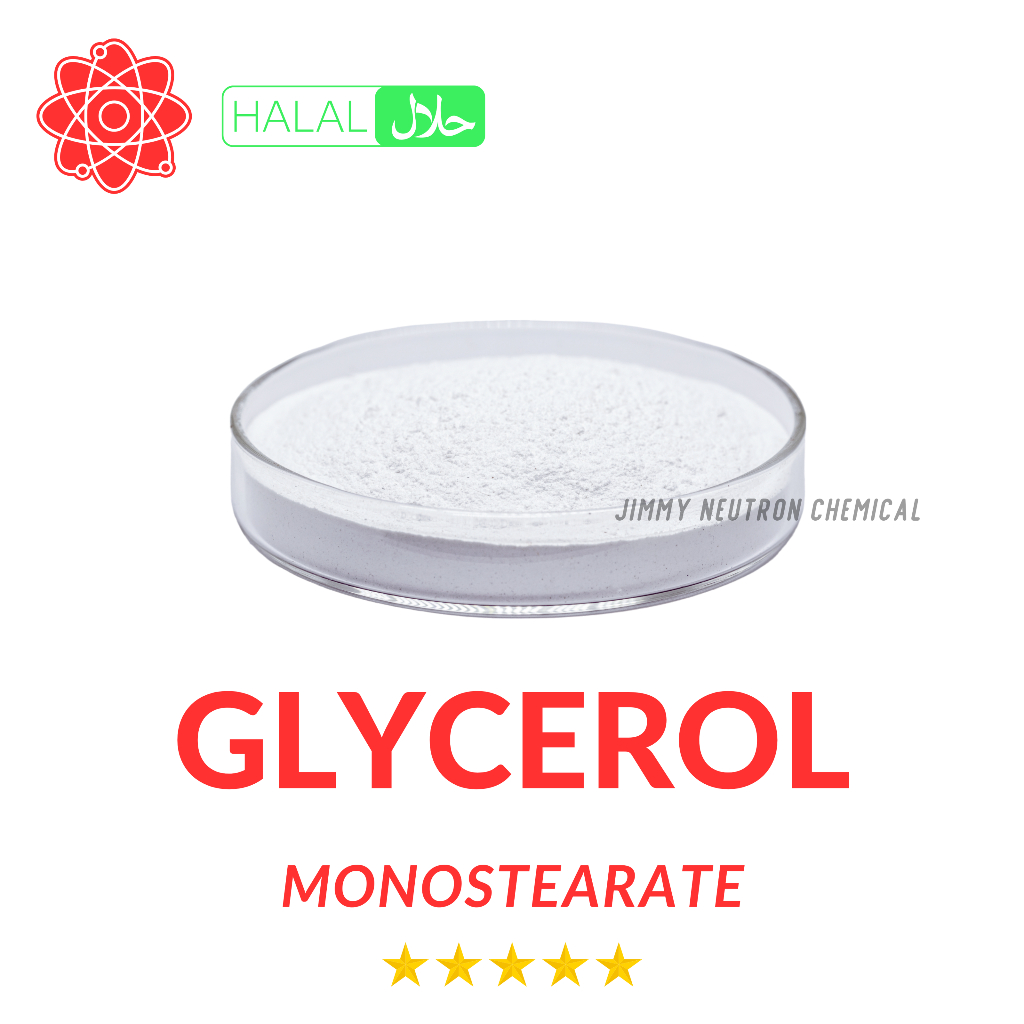 

Glycerol Monostearate Food Grade GMS 100gr