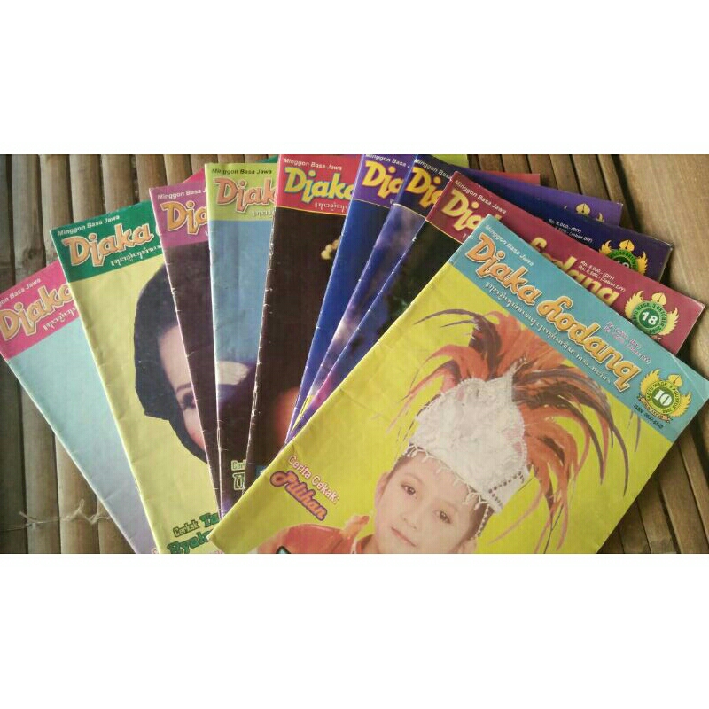 Djaka Lodang(9 edisi)- Majalah Mingguan Bahasa Jawa Tahun 2008.