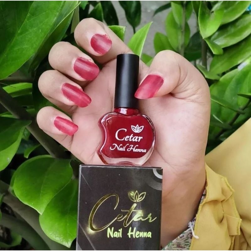 CETAR NAIL HENNA// NAURA KUTEK MUSLIMAH