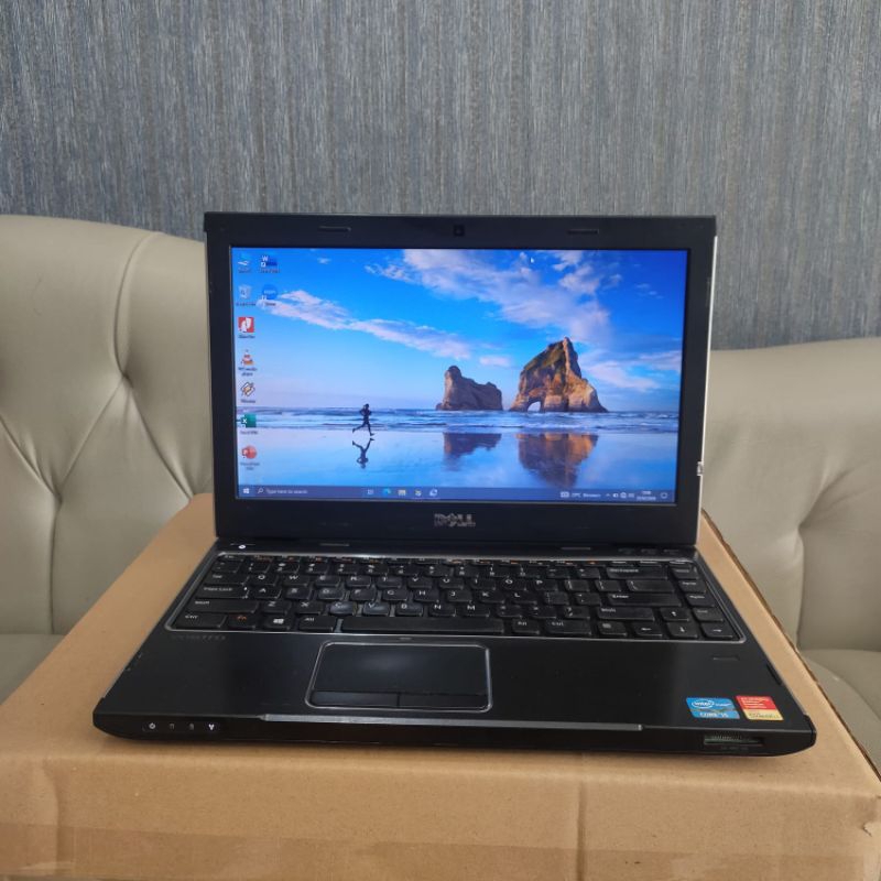 Laptop Dell Vostro 3350 intel Cor i5-2450M Ram 4GB HDD 500Gb Windows 10 Office lengkap Full aplikasi