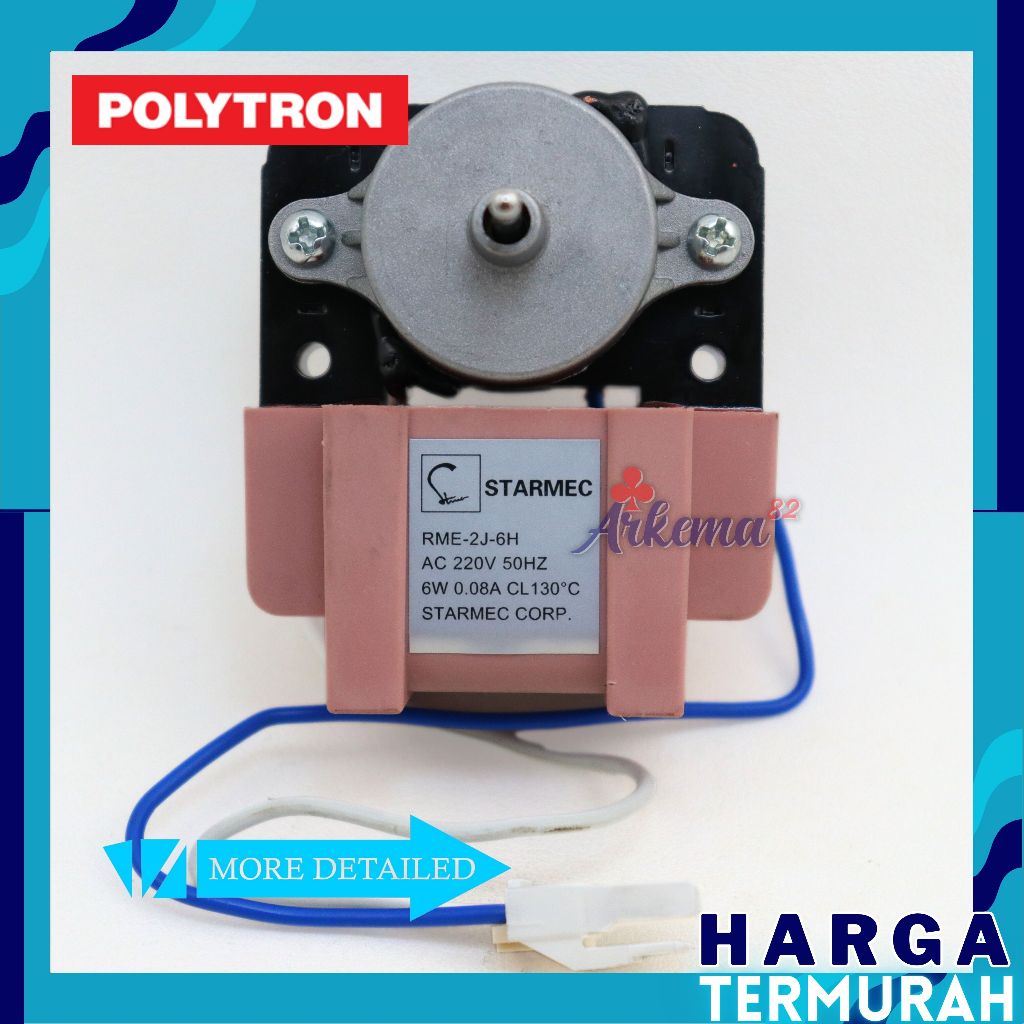 FAN SHOWCASE POLYTRON ORIGINAL | MOTOR FAN SHOWCASE | DINAMO KIPAS SHOWCASE POLYTRON ORIGINAL