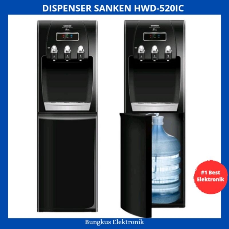 DISPENSER SANKEN HWD-520IC GALON BAWAH DISPENSER SANKEN 520IC