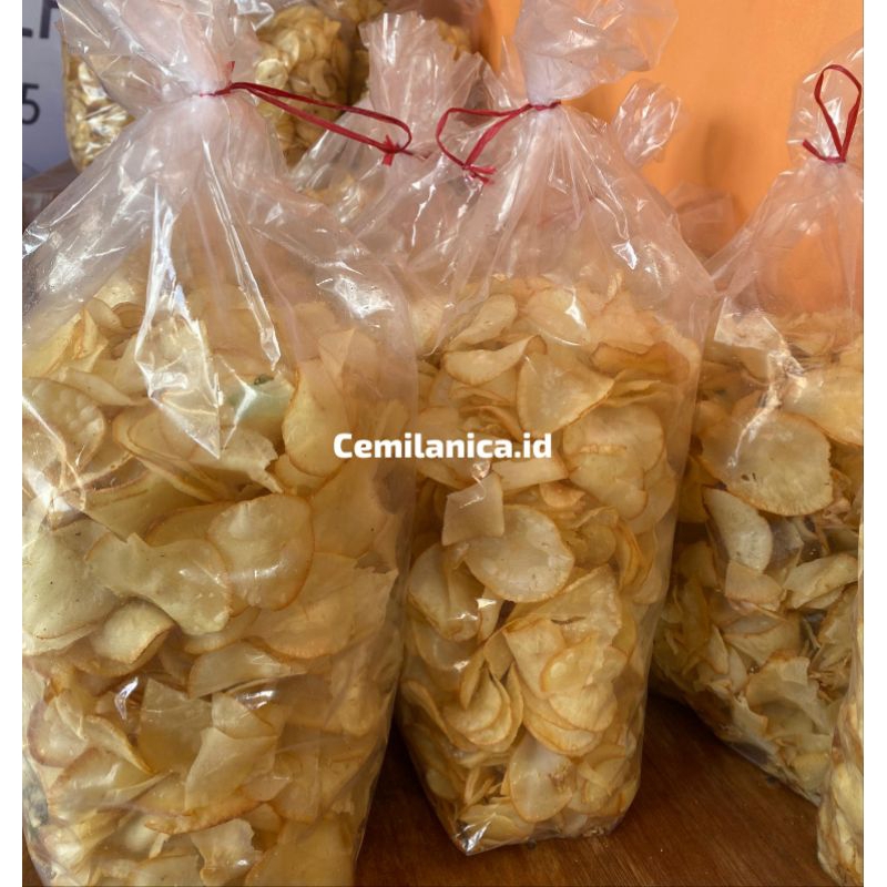 

Cemilanica.id - Keripik singkong Kripik singkong viral bumbu cikruh gurih