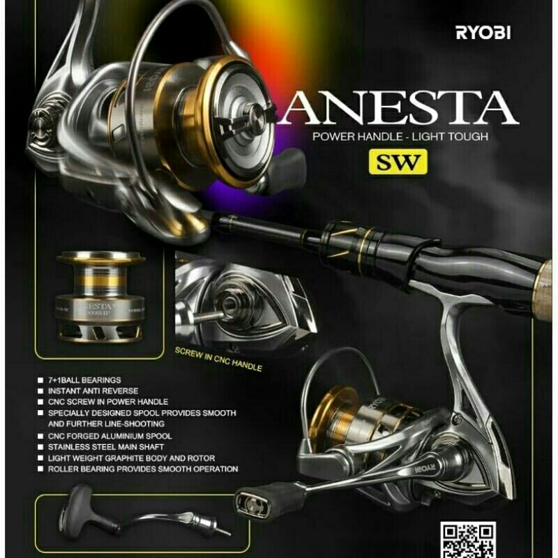 Reel Ryobi Anesta SW 3000 hp