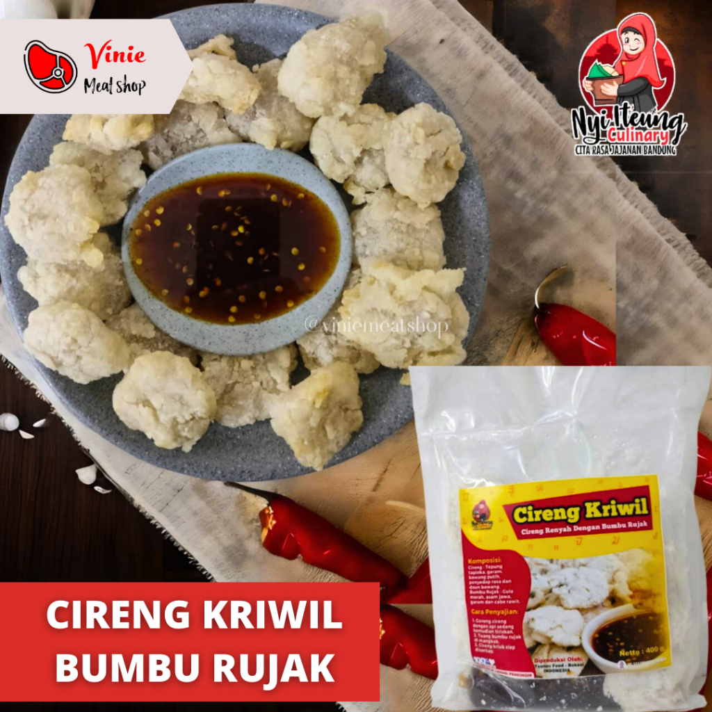 

Cireng Kriwil Bumbu Rujak 400 gr