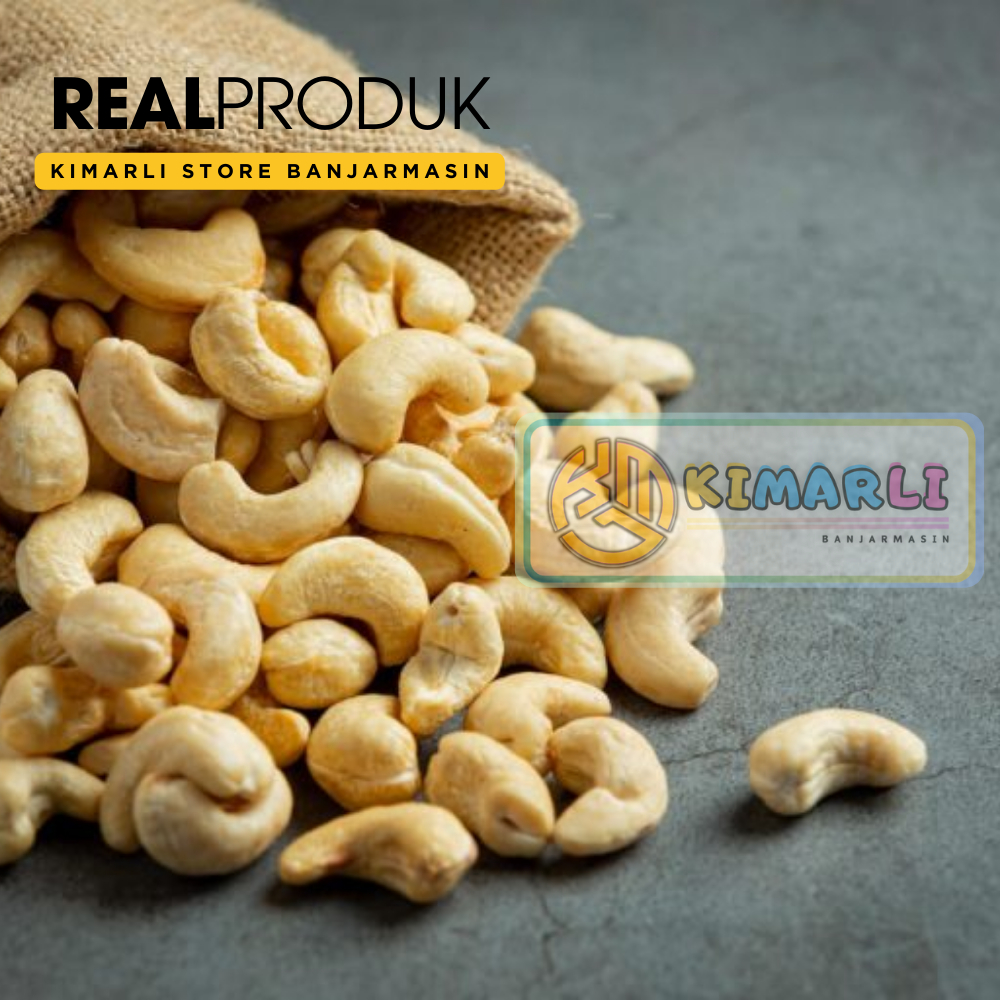 

KACANG METE / MEDE MENTAH BELAH 2 super premium 50 gram By. kimarli