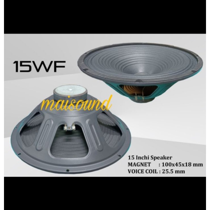 CI SPEAKER 15 INCH 15M WF SPEAKER 15WF KOMPONEN SPEAKER 15 WF WOOFER