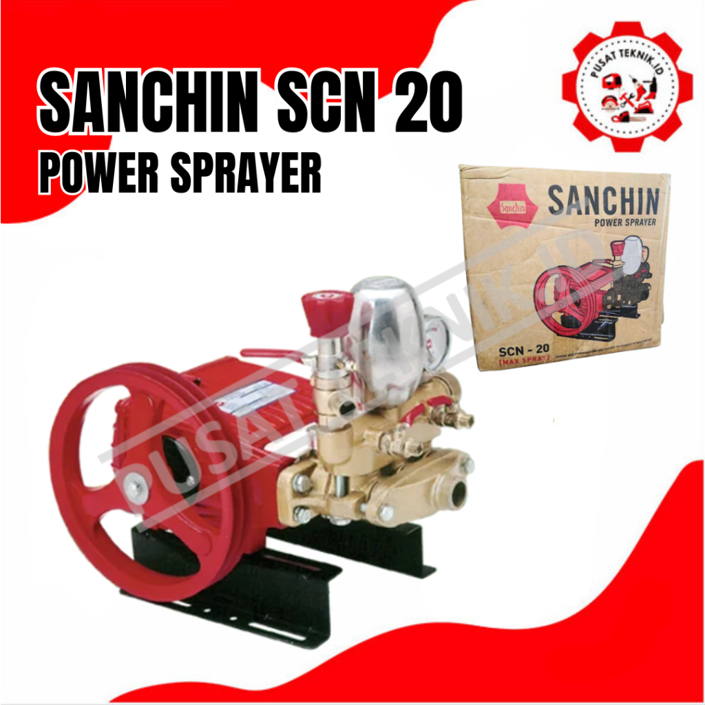 SANCHIN SCN 20 POWER SPRAYER MESIN STEAM CUCI MOTOR MOBIL SANCHIN SCN20
