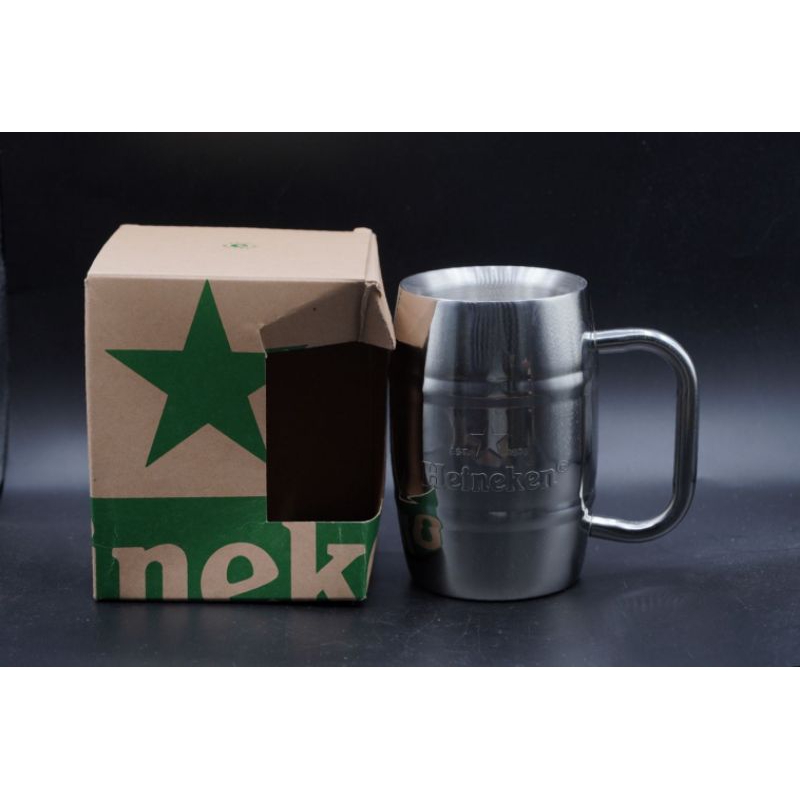 Heineken Stainless Glass Gelas Beling Merchandise Museum Amsterdam