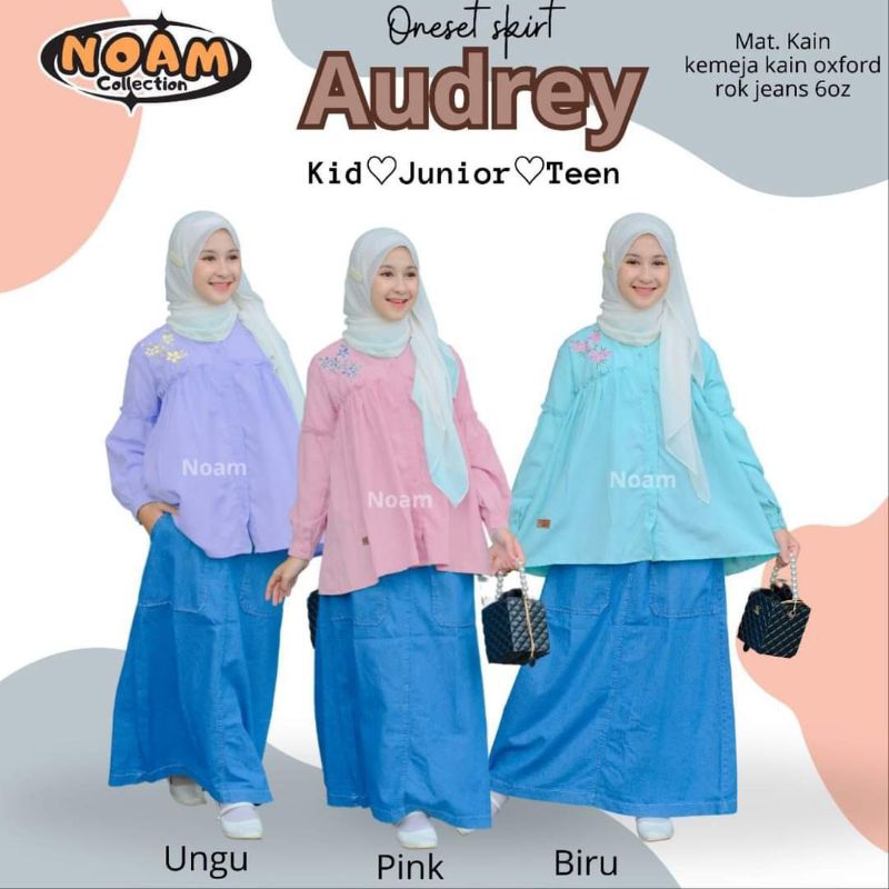 Set Rok Jeans Anak Remaja Audrey 2-20 tahun Orisabiilaqu