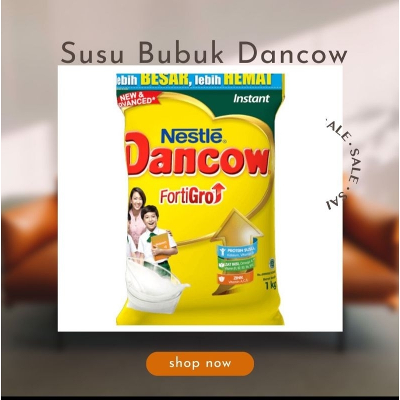 

Susu bubuk dancow 1 kg