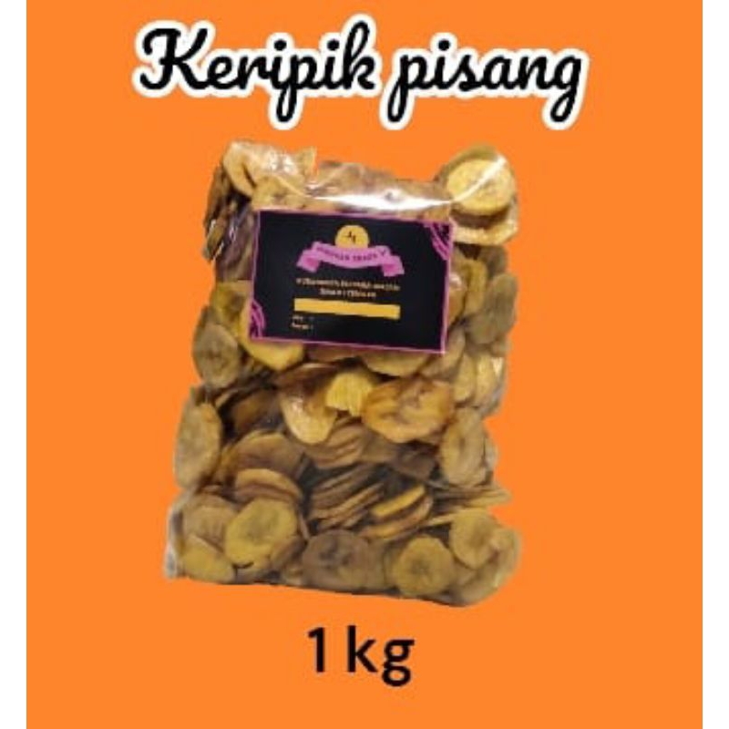 

keripik pisang ambon manis/1000gr