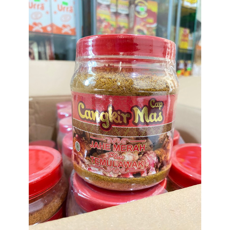 

Cangkir Mas Jahe Merah Plus Temulawak dan Kunyit Toples 330 Gram