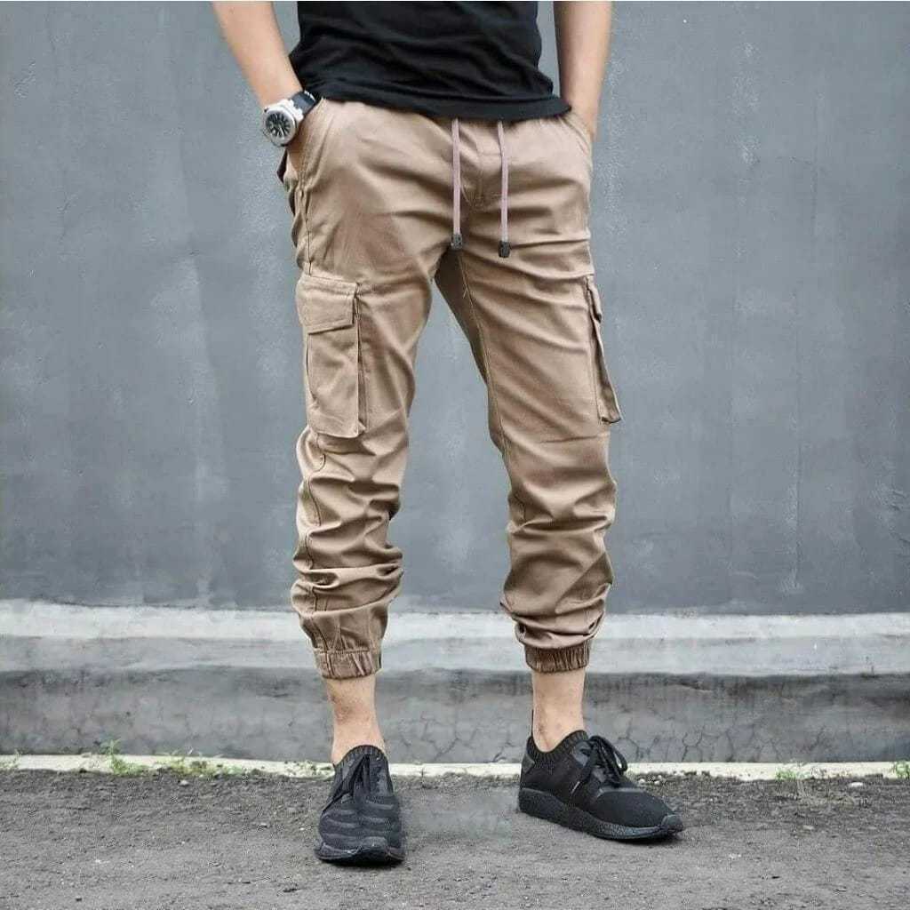 CELANA PANJANG JOGGER CARGO PRIA