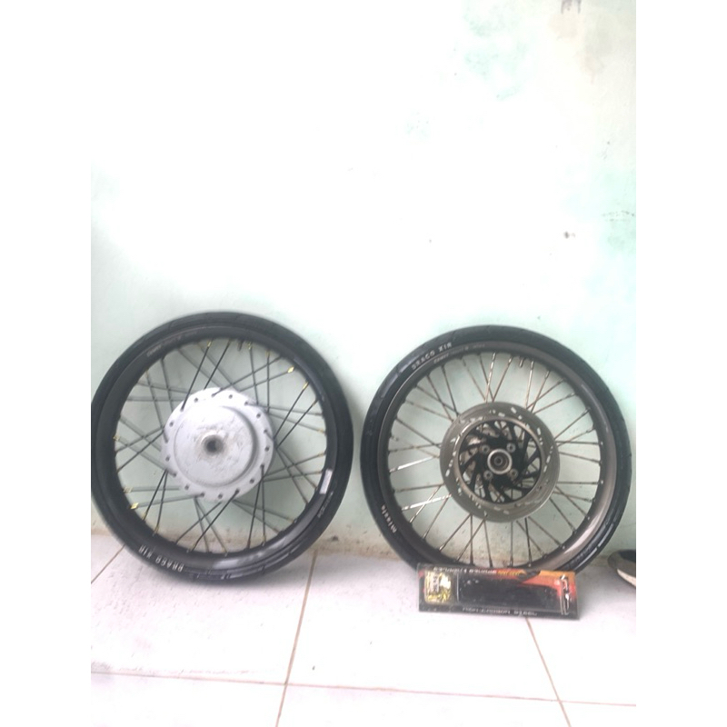 VELG SET RING 17,suzuki SPIN,SKYWAVE,HAYATE bonus ban DRAG