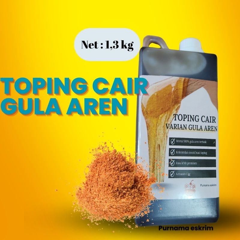 

toping cair gula aren 1,3 kg