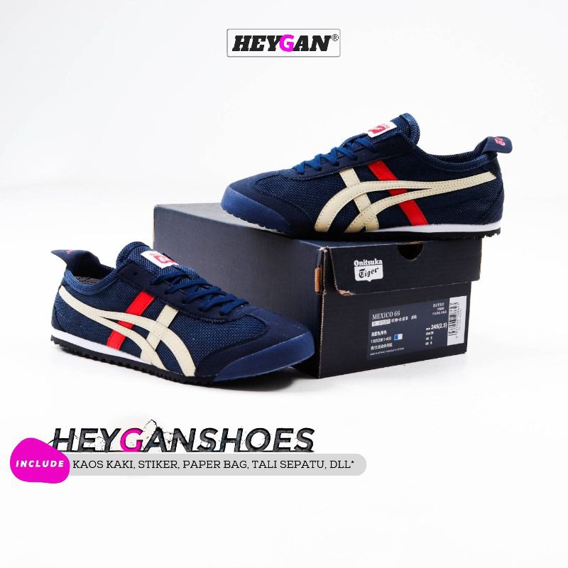 [heyganshoes] Onitsuka Tiger Mexico 66 Canvas Midnight Birch