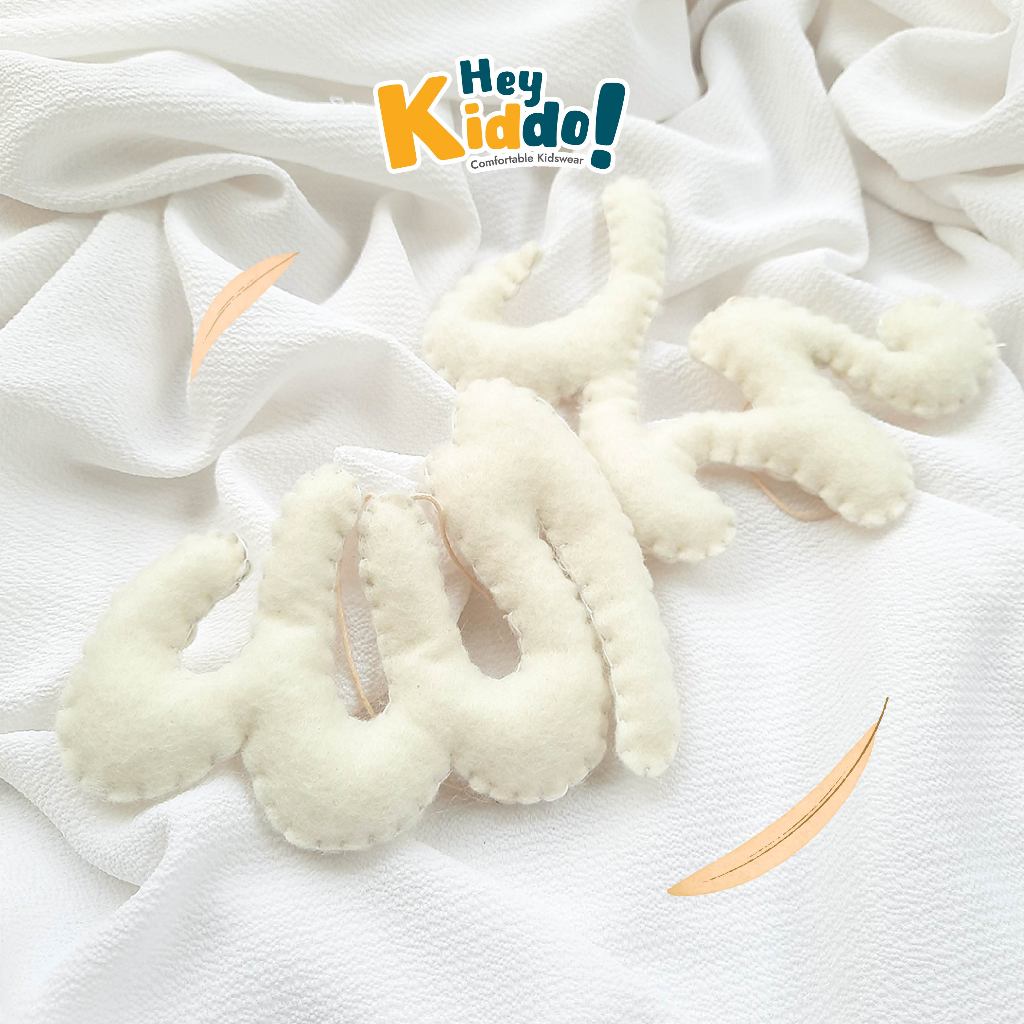 Boneka Flanel Nama ALLAH dan Nabi Muhammad SAW