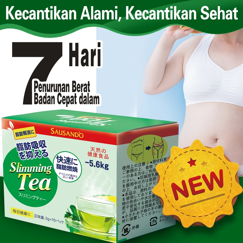 

SAUSANDO teh diet/teh hijau/Penurunan berat badan yang sehat/pembakaran lemak/Seminggu bisa menurunkan berat badan dengan 2-3kg