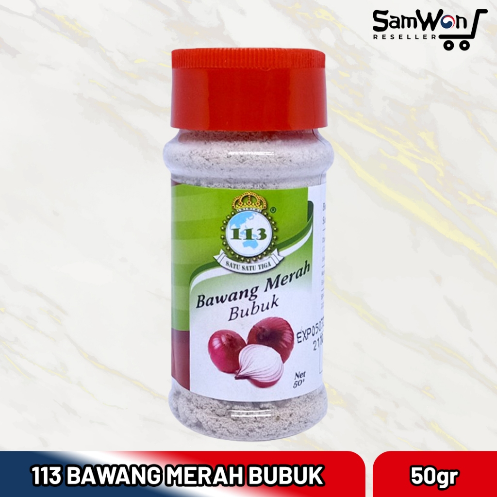 

113 BAWANG MERAH BUBUK 50 gr - Red Onion Powder Bumbu Rempah Instant