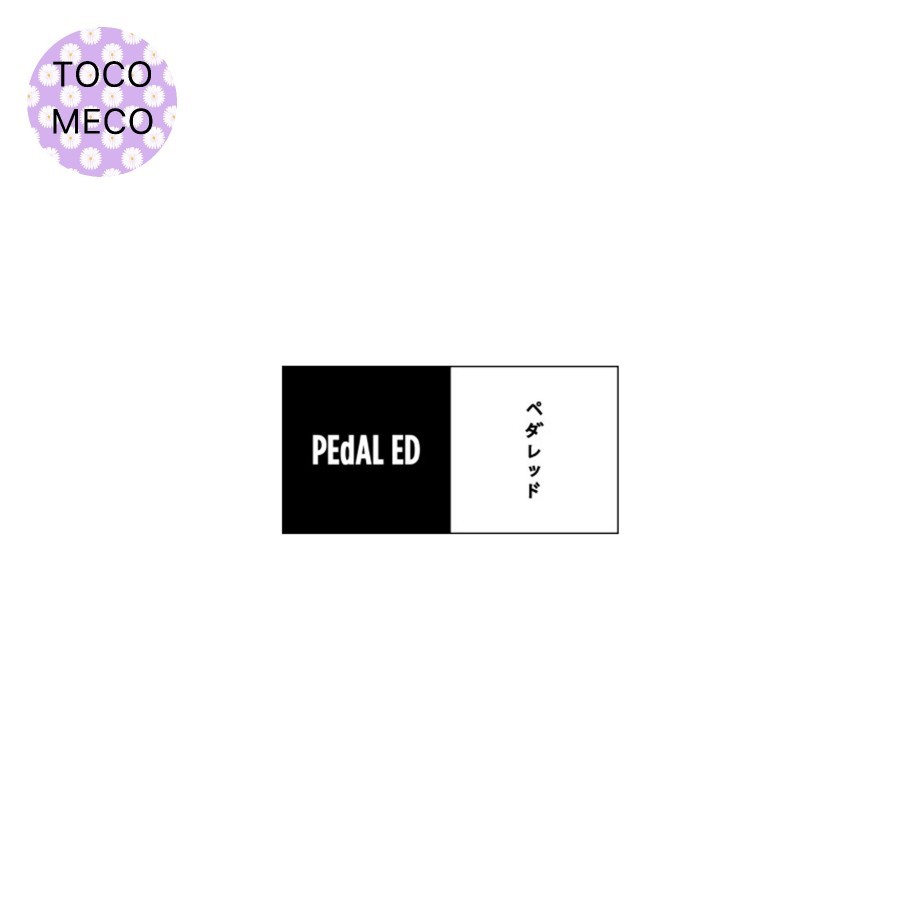 

sticker PEdALED logo stiker cycling