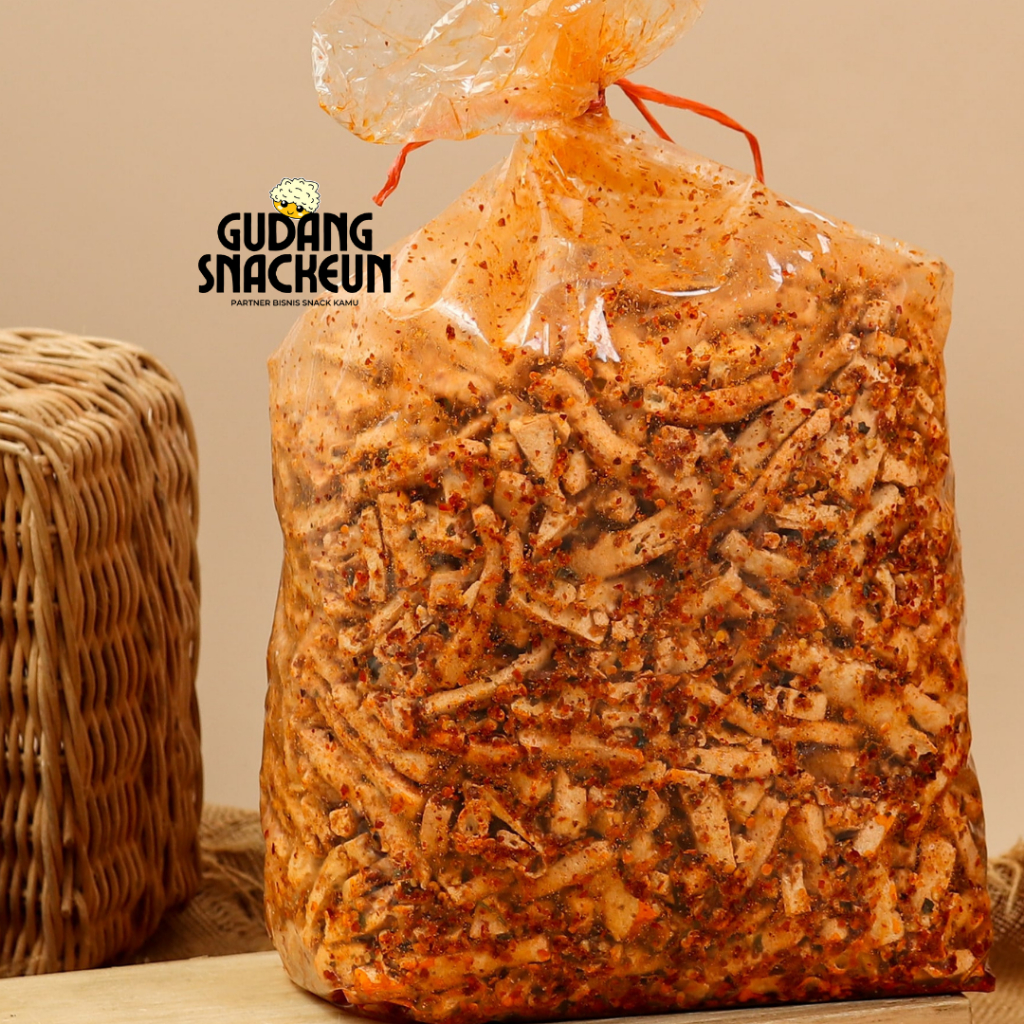 

Basreng Stik 250g Pedas Daun Jeruk Cikruh